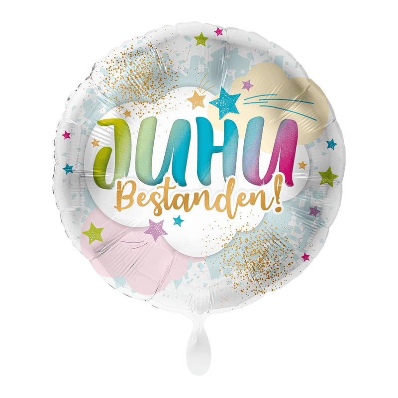 JUHU Bestanden! | Boutique Ballooons