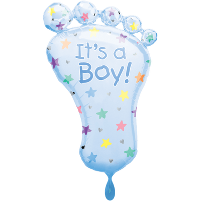 It`s a Boy Foot XXL - Boutique Ballooons