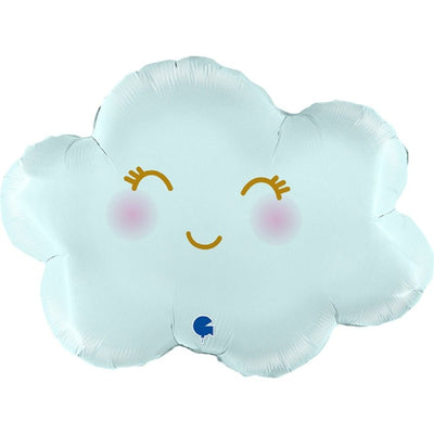 Cloud Satin Pastel Blue XXL | Boutique Ballooons
