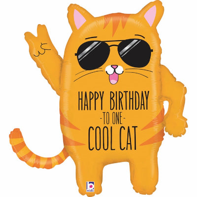 COOL CAT BIRTHDAY XXL | Boutique Ballooons