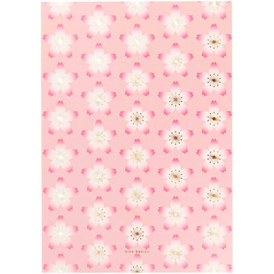 Paper Poetry Notizblock Kirschblüten pink A5 50 Blatt 100g/m² | Boutique Ballooons