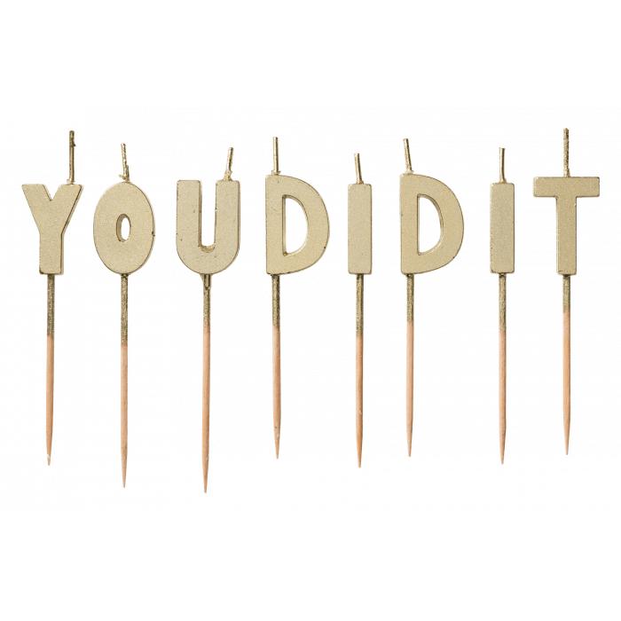 Party Candles - You Did It
