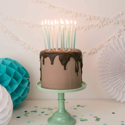 YEY! Let's Party Kerzen Mint