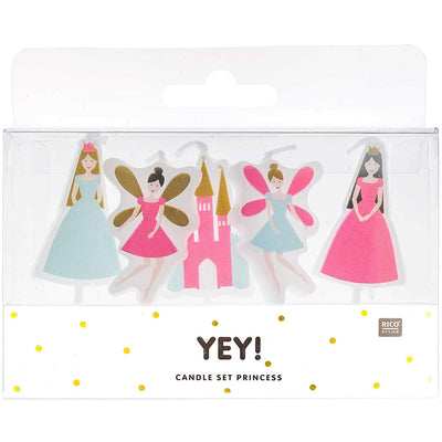 YEY! Let's Party Kerzen Prinzessin