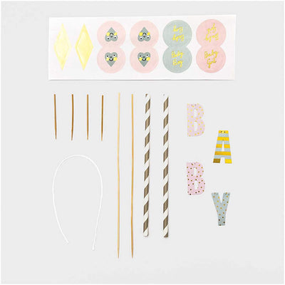 YEY! Let's Party Kuchendekoration Baby | Boutique Ballooons