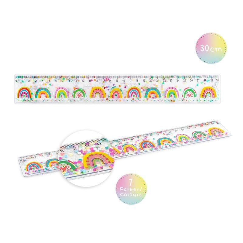 GOOD FEELINGS GLITZER-LINEAL 30 CM