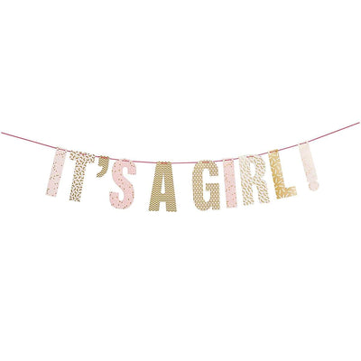 YEY! Let's Party Girlande It's a girl