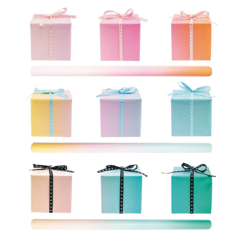 Geschenkpapier Farbverlauf | Boutique Ballooons