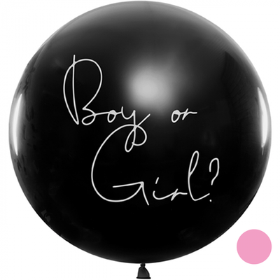 Riesenballon - Boy or Girl - Rosa