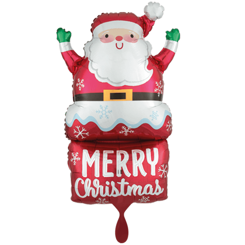 Santa in Chimney XXL
