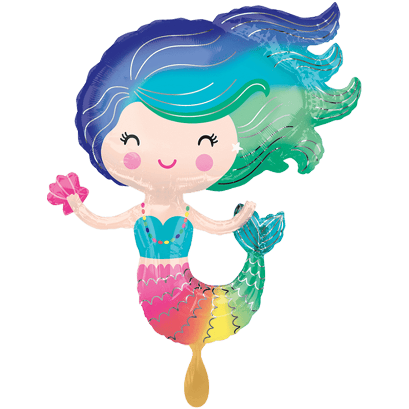 Colorful Mermaid XXL