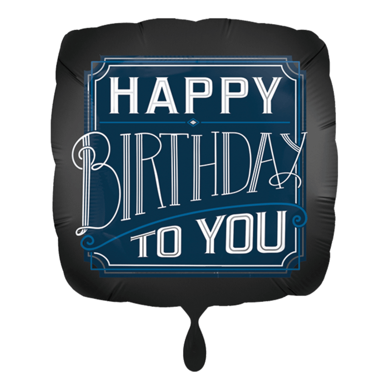 Happy Birthday Man - Boutique Ballooons