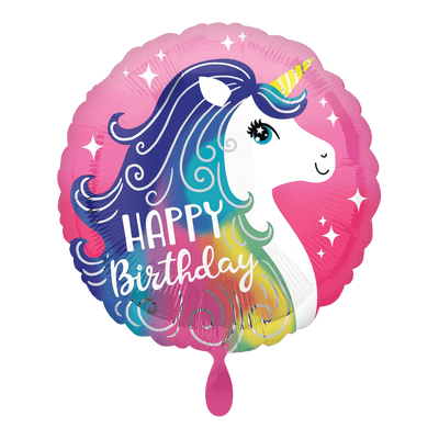 Pink Unicorn happy Birthday | Boutique Ballooons