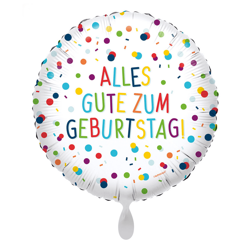 Konfetti Alles Gute zum Geburtstag