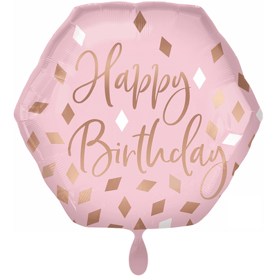 Rose Gold Blush Birthday XXL | Boutique Ballooons