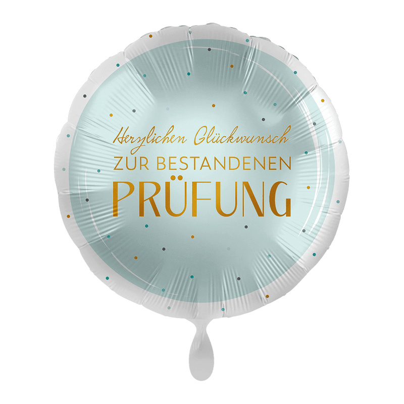 Glückwunsch zur bestandenen Prüfung