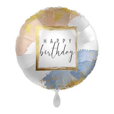 Golden Birthday Frame | Boutique Ballooons