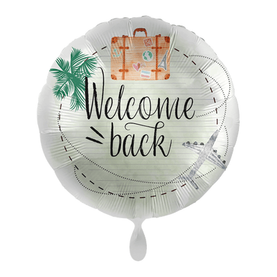 Welcome Back Globetrotter | Boutique Ballooons