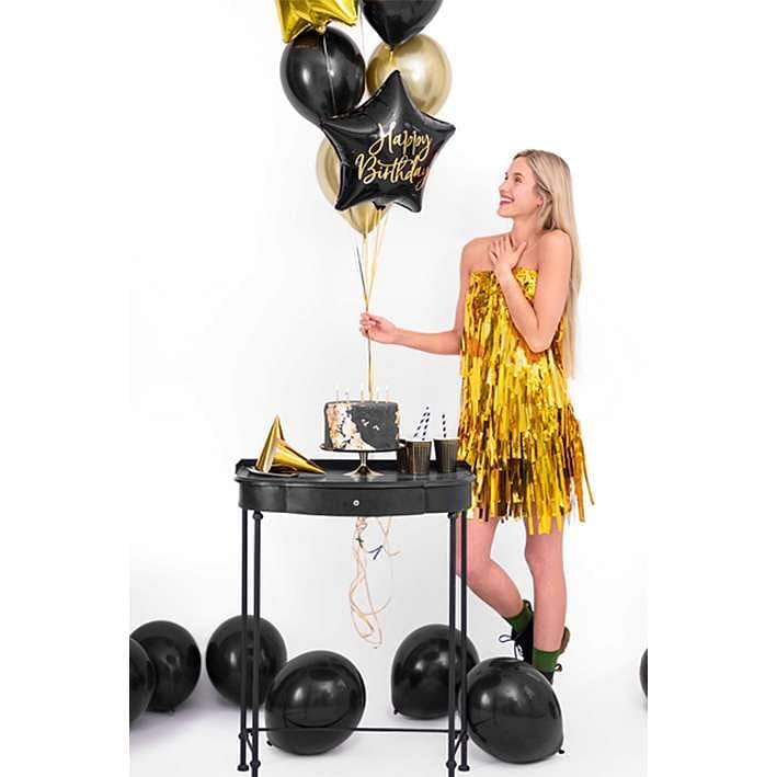 Happy Birthday Star - Schwarz