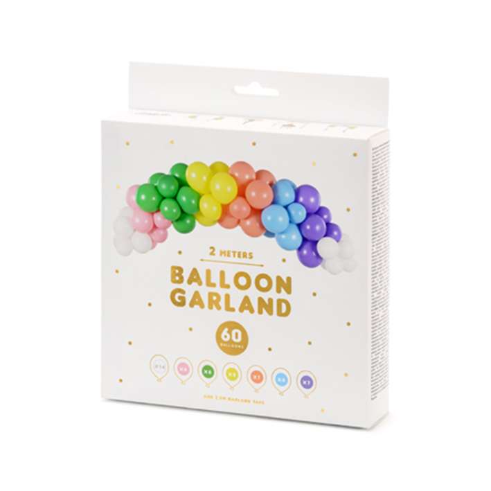 Ballongirlande - Rainbow