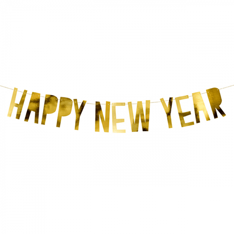 Bannengirlande Happy New Year
