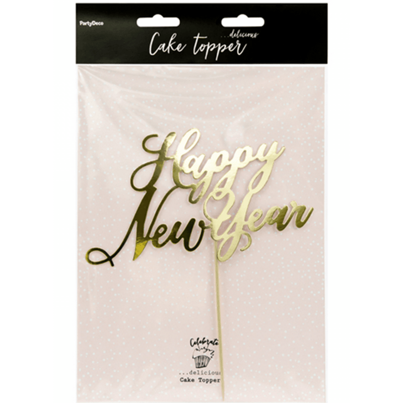Cake Topper - Happy New Year