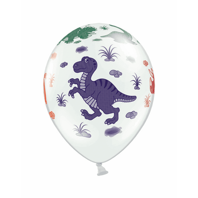 6 Motivballons - Dinosaurier | Boutique Ballooons