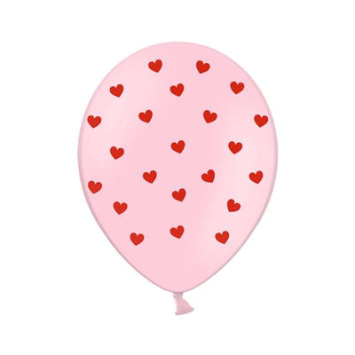 6 Motivballons - Rose Heart | Boutique Ballooons