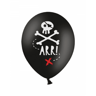 6 Motivballons - Piratenparty | Boutique Ballooons