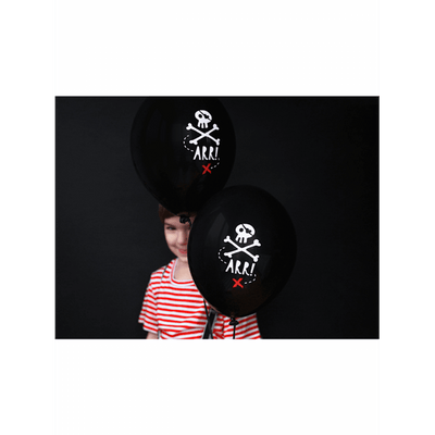 6 Motivballons - Piratenparty | Boutique Ballooons