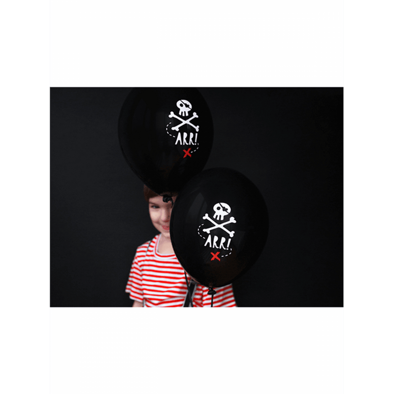 6 Motivballons - Piratenparty | Boutique Ballooons
