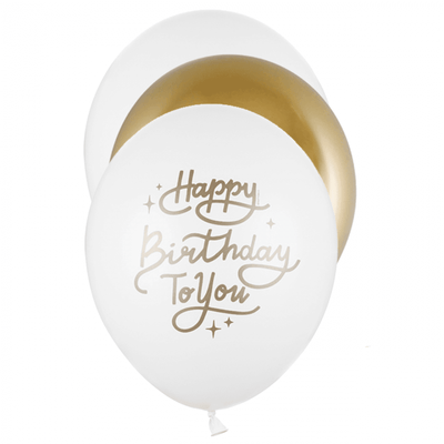 6 Motivballons - Happy Birthday To You | Boutique Ballooons