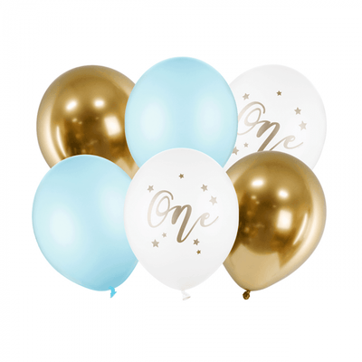 6 Motivballons - ONE Boyish