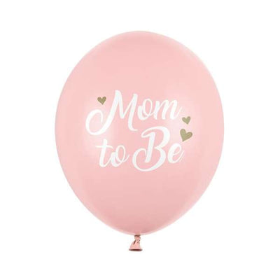 6 Motivballons - Mom to Be - Rosa | Boutique Ballooons
