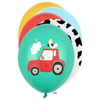 6 Motivballons - Farm | Boutique Ballooons