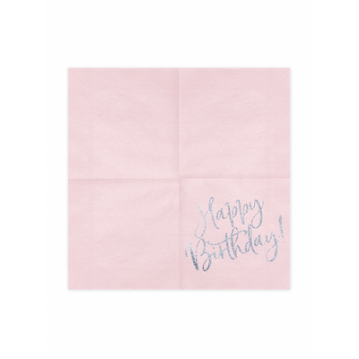 Servietten Happy Birthday Shine