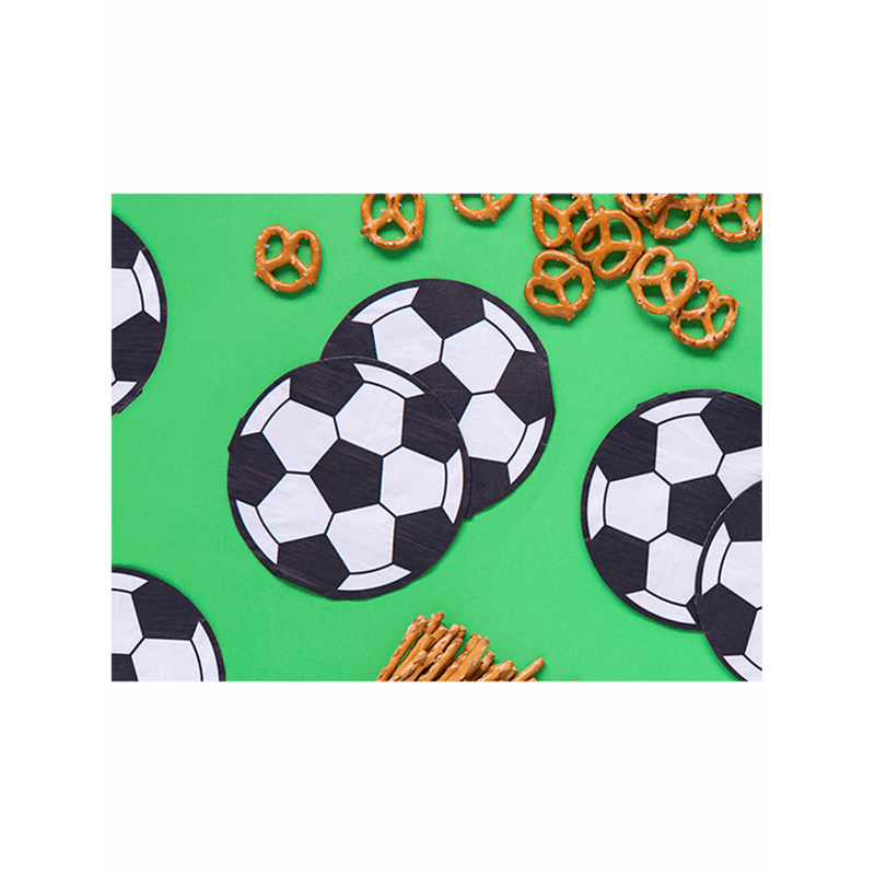 20 Servietten Trend - 13cm - Football | Boutique Ballooons