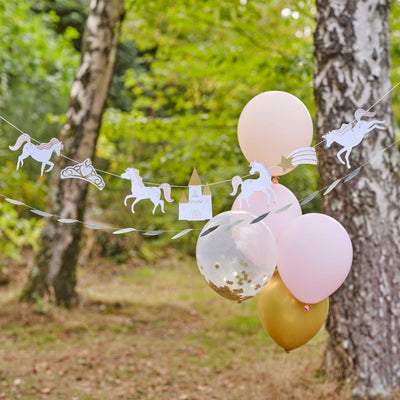Princess Birthday Party Bunting Decoration | Boutique Ballooons